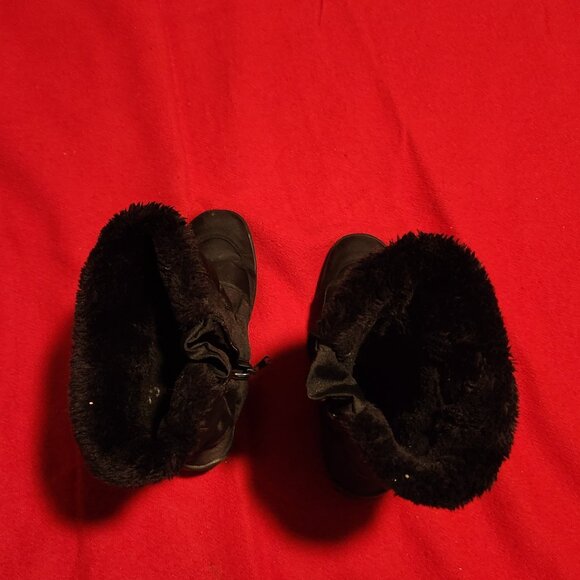 Ladies Antarctica black winter boot, size 8.5 - Picture 9 of 11